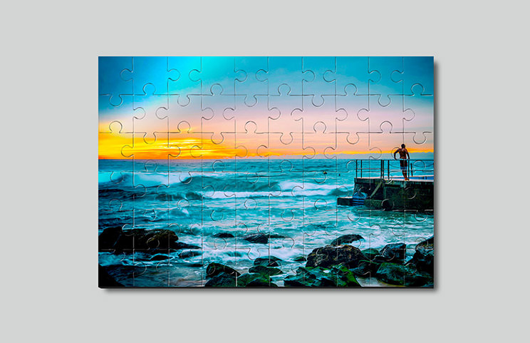 Puzzle personnalisé en bois
