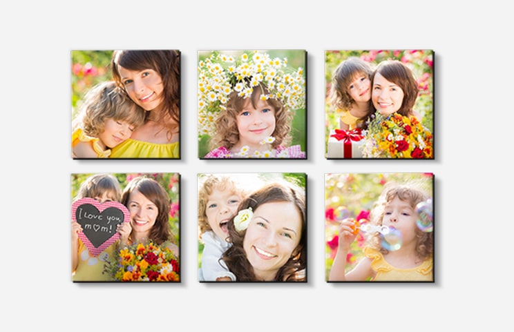 Tableaxu adhésifs | Tableau personnalisé | Tiles photo