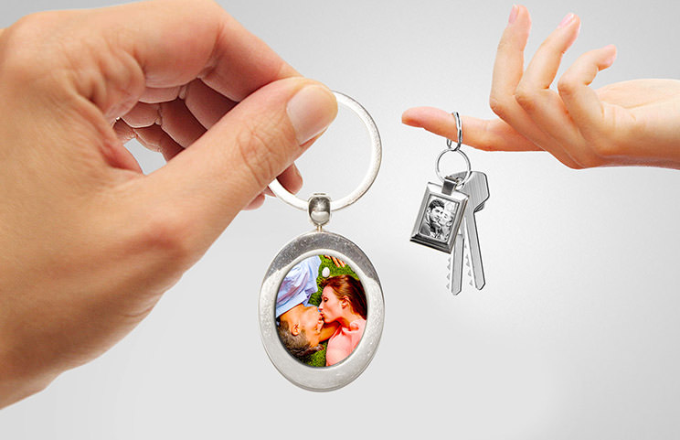 Personalised Photo Keyrings - Carry Your Memories Everywhere