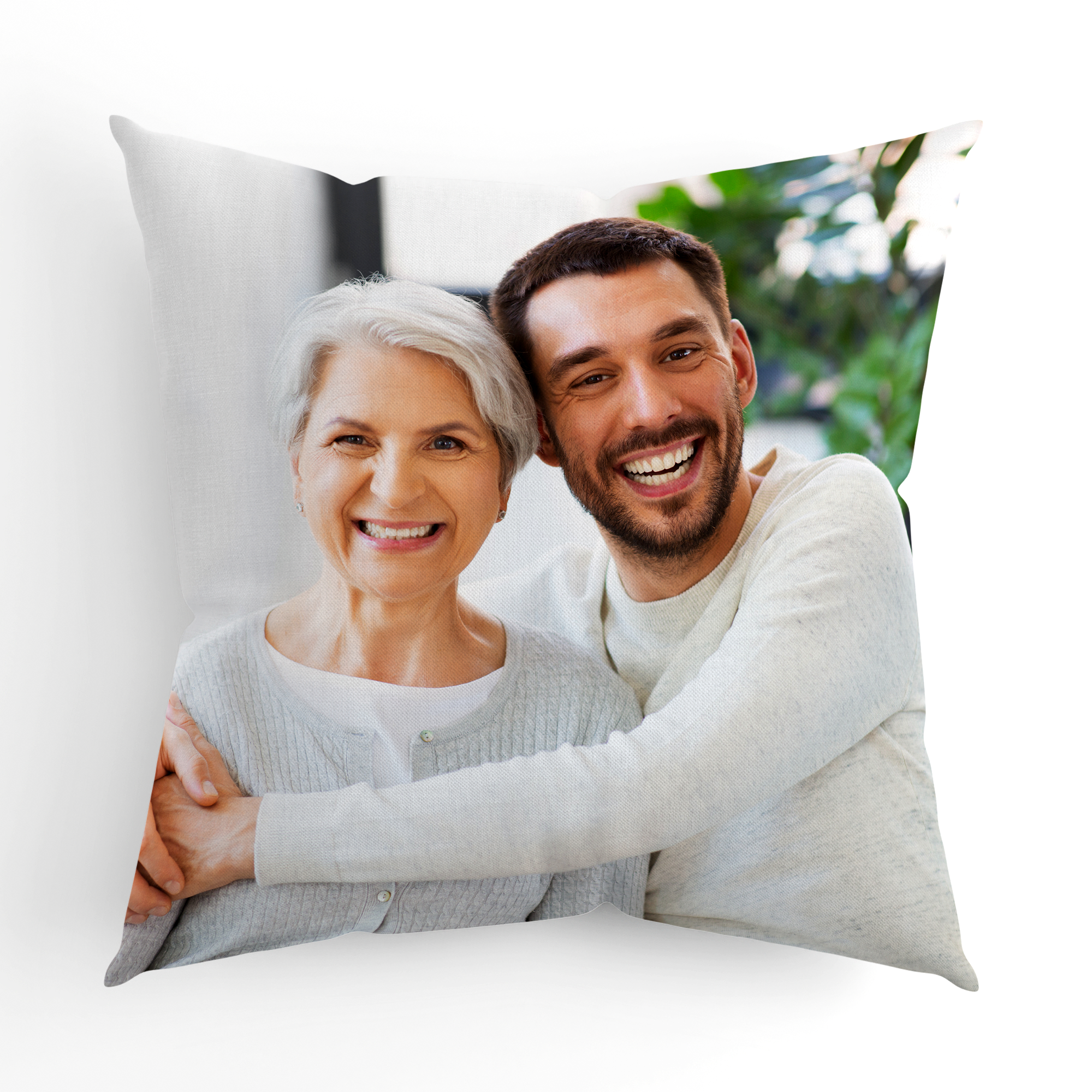 Heart Collage on a photo cushion